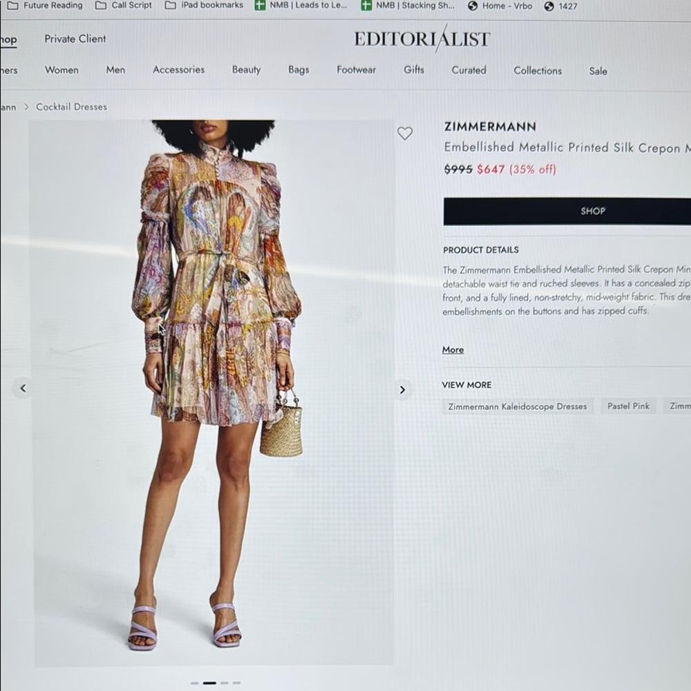 Zimmermann Embellished Lurex